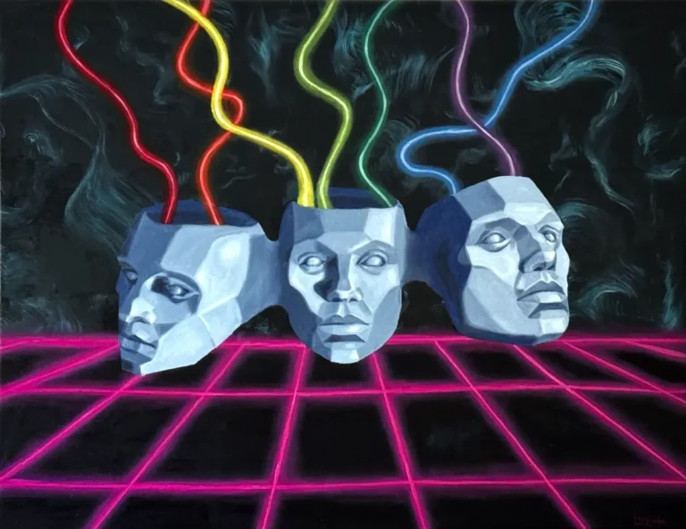 Original art by Austrian artist Lea Moucka — large abstract paintings and portraits. Available works and commissions open.