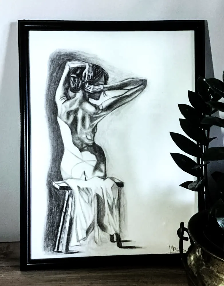 Original art by Austrian artist Lea Moucka — large abstract paintings and portraits. Available works and commissions open.